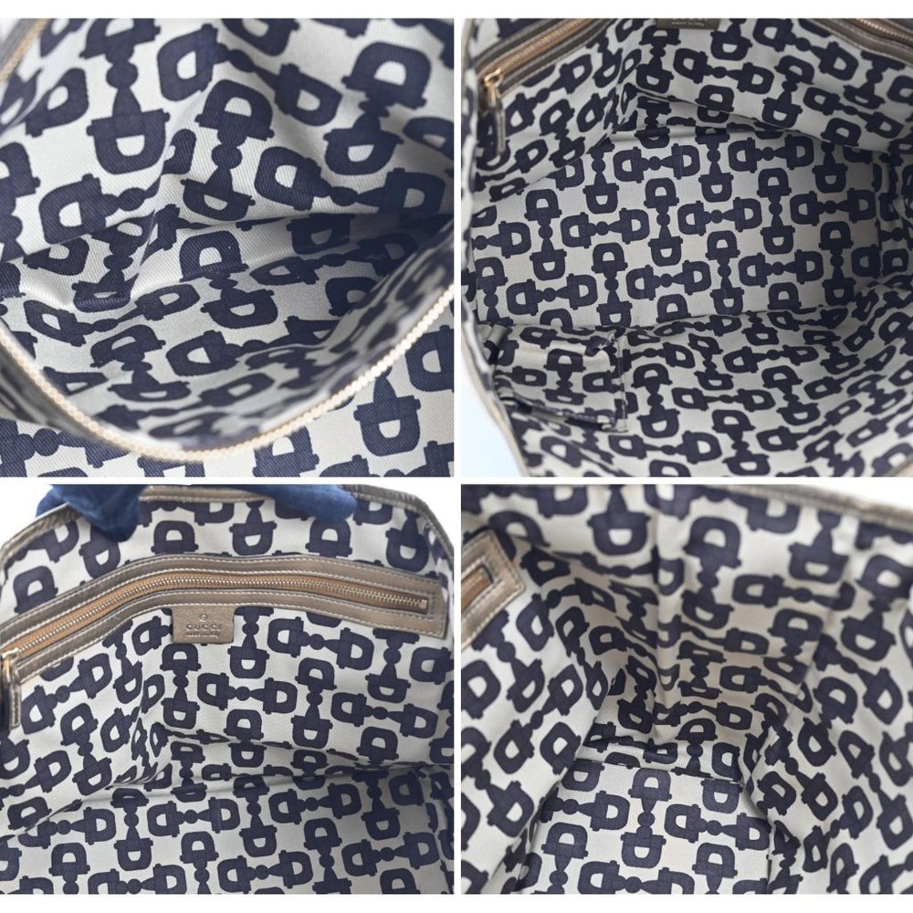 Auth Gucci Sherry Line Gg Pattern Tote #46206G26B - Picture 11 of 12